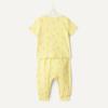 image:imageAmazon Essentials x Sofia Grainge Unisex Toddlers and Babies Cotton Knit Short Sleeve Shirt amp Pants SetLight Yellow Ice Cream