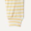 image:imageAmazon Essentials x Sofia Grainge Unisex Toddlers and Babies Cotton Knit Short Sleeve Shirt amp Pants SetWarm Yellow Ivory Uneven Stripe