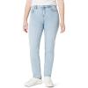 image:imageAmazon Essentials Girls Medium Stretch MidRise StraightFit JeansIced Blue Light Wash