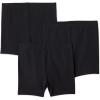 image:imageAmazon Essentials Toddlers and Baby Girls Cotton Breathable Pullon Bike Shorts with Elastic Waist Pack of 3Black