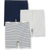 Light Grey Heather/Navy/Stripe