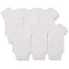 image:imageAmazon Essentials Unisex Babies ShortSleeve BodysuitsWhite