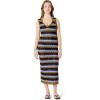 image:imageAmazon Essentials Womens RegularFit Crochet CoverUp DressMulticolor Horizontal Stripe