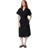 image:imageAmazon Essentials Womens RelaxedFit Short Sleeve ButtonDown Dress with BeltBlack