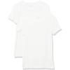 image:imageAmazon Essentials Womens SlimFit ShortSleeve Crewneck TShirt Pack of 2WhiteWhite