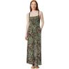 image:imageAmazon Essentials Womens Square Neck Wide Leg Sleeveless JumpsuitSage Green Abstract Palms