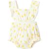image:imageAmazon Essentials x Sofia Grainge Baby Girls Cotton Sleeveless Romper with RufflesIvory Lemon