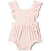 image:imageAmazon Essentials x Sofia Grainge Baby Girls Cotton Sleeveless Romper with RufflesLight Pink