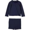 image:imageAmazon Essentials x Sofia Grainge Toddlers and Baby Boys TwoPiece Long Sleeve Rashguard and Shorts SetNavy