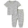 Navy Tapered Stripe