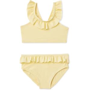 image:imageAmazon Essentials Girls Ruffle TwoPiece Bikini Swim SetLight Yellow
