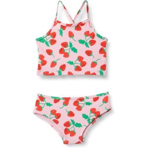 image:imageAmazon Essentials Girls and Toddlers Tankini SetPink Red Strawberries