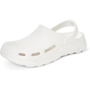 image:imageAmazon Essentials Unisex Adults Lightweight EVA Garden Clogs for Men and WomenWhite