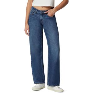 image:imageAmazon Essentials Womens Ultra Soft LowRise Wide Leg JeanStone Medium Wash