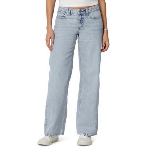 image:imageAmazon Essentials Womens Ultra Soft LowRise Wide Leg JeanTinted Ice Light Wash