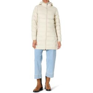 image:imageAmazon Essentials womens Lightweight WaterResistant Packable Hooded Puffer Coat Available in Plus SizePumice