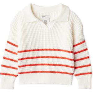 image:imageAmazon Essentials x Sofia Grainge Mommy amp Me Cotton Crochet Sweaters amp Tank SetsIvory Red Placed Thin Stripe