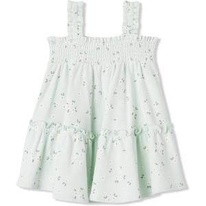 image:imageAmazon Essentials x Sofia Grainge Toddlers and Baby Girls Smocked Cotton DressPale Mint Green Ditsy Floral