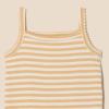 image:imageAmazon Essentials Baby Girls Cotton Sleeveless Bodysuits Baby Clothes Pack of 3Pale PeachStripeLion and Pony
