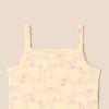 image:imageAmazon Essentials Baby Girls Cotton Sleeveless Bodysuits Baby Clothes Pack of 3Pale YellowPinkApples