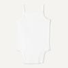 image:imageAmazon Essentials Baby Girls Cotton Sleeveless Bodysuits Baby Clothes Pack of 3White