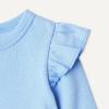 image:imageAmazon Essentials Baby Girls LongSleeved Ruffle BodysuitsCornflower BlueFrench Stripe