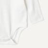 image:imageAmazon Essentials Baby Girls LongSleeved Ruffle BodysuitsLight Heather GreyWhite