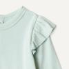 image:imageAmazon Essentials Baby Girls LongSleeved Ruffle BodysuitsPale Mint GreenBees