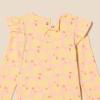image:imageAmazon Essentials Baby Girls LongSleeved Ruffle BodysuitsPale YellowApples