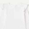 image:imageAmazon Essentials Baby Girls LongSleeved Ruffle BodysuitsWhite