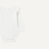image:imageAmazon Essentials Baby Girls LongSleeved Ruffle BodysuitsWhite