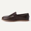 image:imageAmazon Essentials Boys SlipOn Moc Toe Loafers with Memory FoamDark Brown