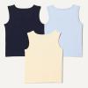 image:imageAmazon Essentials Boys and Toddlers Tank TopsBeigeLight BlueNavy