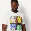 image:imageAmazon Essentials Disney Mens Cotton RegularFit ShortSleeve Crewneck TShirtAvengers Assemble