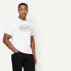 image:imageAmazon Essentials Disney Mens Cotton RegularFit ShortSleeve Crewneck TShirtIvory Marvel Logo