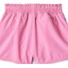 image:imageAmazon Essentials Girls HighRise Athletic Performance Stretch Woven Shorts with Elastic WaistbandPink