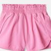 image:imageAmazon Essentials Girls HighRise Athletic Performance Stretch Woven Shorts with Elastic WaistbandPink
