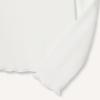 image:imageAmazon Essentials Girls and Toddlers LongSleeve Cropped Rib TopIvory