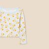 image:imageAmazon Essentials Girls and Toddlers LongSleeve Cropped Rib TopPale Blue Graphic Flower