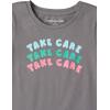 image:imageAmazon Essentials Girls and Toddlers ShortSleeve TShirtsMulticolorBirdsStripeTake Care