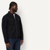 image:imageAmazon Essentials Mens Cotton Canvas ZipFront Trucker JacketBlack