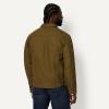 image:imageAmazon Essentials Mens Cotton Canvas ZipFront Trucker JacketDark Brown