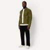 image:imageAmazon Essentials Mens Cotton Canvas ZipFront Trucker JacketDark Olive