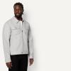 image:imageAmazon Essentials Mens Cotton Canvas ZipFront Trucker JacketGrey