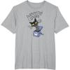 image:imageAmazon Essentials Mens Nightmare Before Christmas Purrfectly Spooky Cat in the Box TShirt White Graphic Print SmallHeather Grey