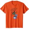image:imageAmazon Essentials Mens Nightmare Before Christmas Purrfectly Spooky Cat in the Box TShirt White Graphic Print SmallOrange