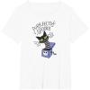 image:imageAmazon Essentials Mens Nightmare Before Christmas Purrfectly Spooky Cat in the Box TShirt White Graphic Print SmallWhite