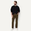 image:imageAmazon Essentials Mens Regular Fit Garment Dyed Five Pocket PantDark Brown
