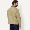 image:imageAmazon Essentials Mens RelaxedFit Rigid Denim Zip Up JacketMushroom Brown