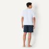 image:imageAmazon Essentials Mens Short Sleeve V Neck T Shirt and Relaxed Fit Cotton Stretch Poplin Shorts Lounge Sleepwear Pajama SetDucksLight Blue